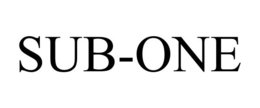 SUB-ONE trademark