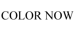 COLOR NOW trademark