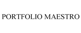 PORTFOLIO MAESTRO trademark