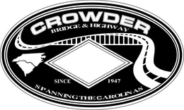 CROWDER BRIDGE & HIGHWAY SINCE 1947 SPANNING THE CAROLINAS trademark