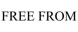 FREE FROM trademark