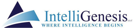 INTELLIGENESIS LLC WHERE INTELLIGENCE BEGINS trademark