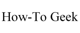 HOW-TO GEEK trademark