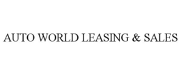 AUTO WORLD LEASING & SALES trademark