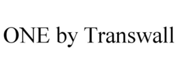 ONE BY TRANSWALL trademark