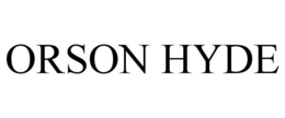 ORSON HYDE trademark