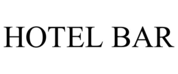 HOTEL BAR trademark