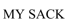 MY SACK trademark