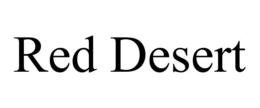 RED DESERT trademark