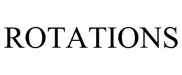 ROTATIONS trademark