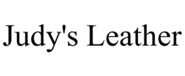 JUDY'S LEATHER trademark