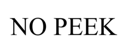 NO PEEK trademark