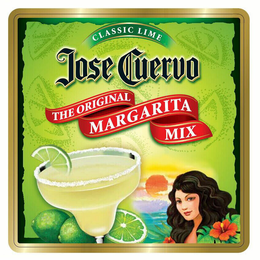 JOSE CUERVO THE ORIGINAL MARGARITA MIX CLASSIC LIME trademark