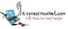 EXPRESSYOURNET.COM YOUR PLACE FOR REAL PEOPLE! trademark