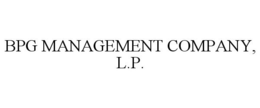 BPG MANAGEMENT COMPANY, L.P. trademark