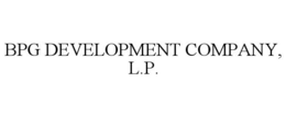 BPG DEVELOPMENT COMPANY, L.P. trademark