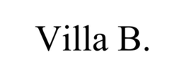 VILLA B. trademark