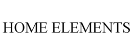 HOME ELEMENTS trademark