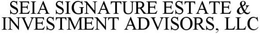 SEIA SIGNATURE ESTATE & INVESTMENT ADVISORS, LLC trademark