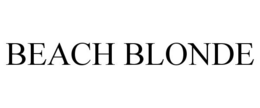 BEACH BLONDE trademark