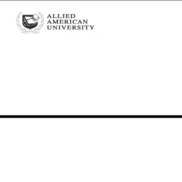 ALLIED AMERICAN UNIVERSITY trademark