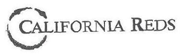 CALIFORNIA REDS trademark