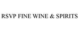 RSVP FINE WINE & SPIRITS trademark