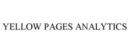 YELLOW PAGES ANALYTICS trademark