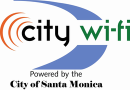 CITY WI-FI POWERED BY THE CITY OF SANTA MONICA trademark