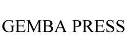 GEMBA PRESS trademark