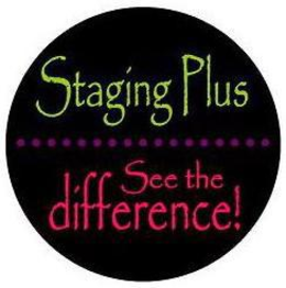 STAGING PLUS SEE THE DIFFERENCE! trademark
