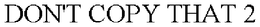 DON'T COPY THAT 2 trademark