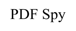 PDF SPY trademark