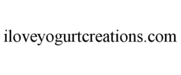 ILOVEYOGURTCREATIONS.COM trademark