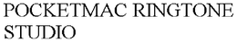 POCKETMAC RINGTONE STUDIO trademark