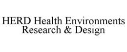 HERD HEALTH ENVIRONMENTS RESEARCH & DESIGN trademark