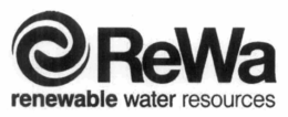 REWA RENEWABLE WATER RESOURCES trademark