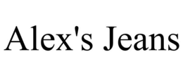 ALEX'S JEANS trademark