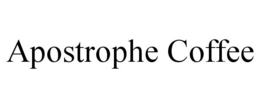 APOSTROPHE COFFEE trademark