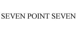 SEVEN POINT SEVEN trademark