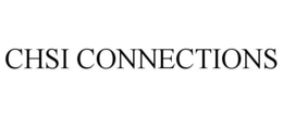 CHSI CONNECTIONS trademark