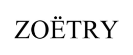 ZOËTRY trademark