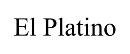 EL PLATINO trademark