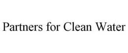 PARTNERS FOR CLEAN WATER trademark