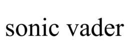 SONIC VADER trademark