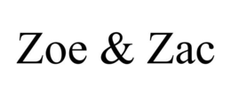 ZOE & ZAC trademark