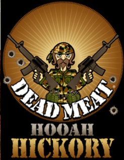 DEAD MEAT HOOAH HICKORY trademark