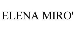 ELENA MIRO' trademark
