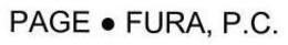 PAGE · FURA, P.C. trademark
