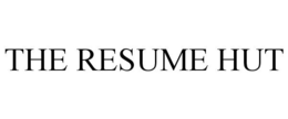 THE RESUME HUT trademark